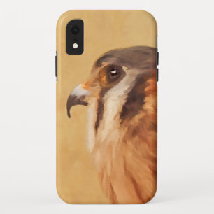 American Kestrel Painting - Original Bird Art iPhone XR Case