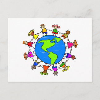 American Kids Postcard