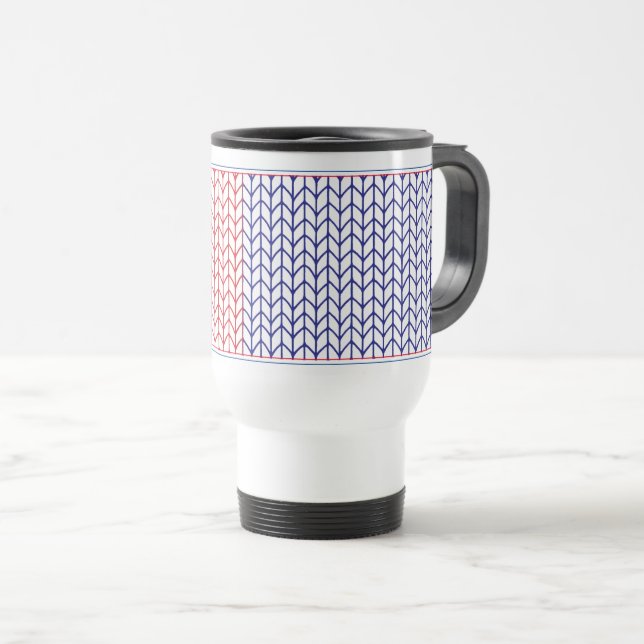 AMERICAN KNIT Travel Mug (Front Right)