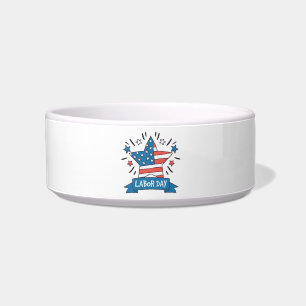 American Labour Day Creative Illustration Design Bowl
