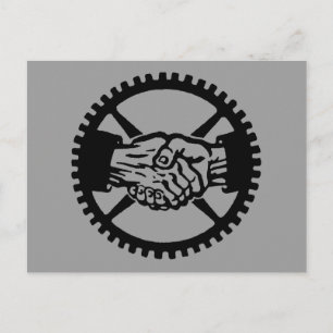 American Labour Party Invitation Postcard