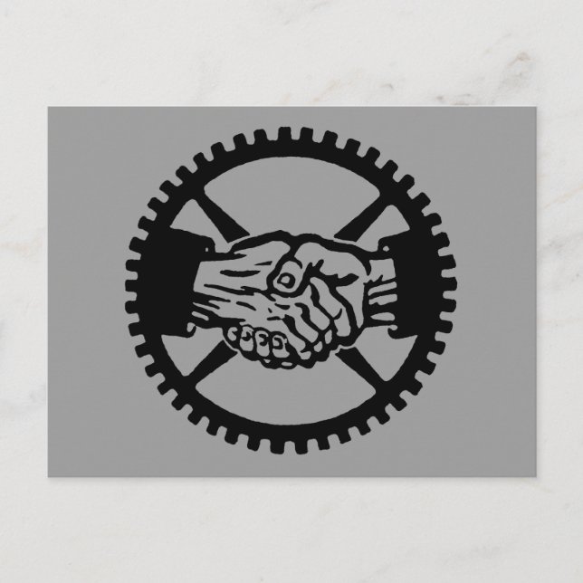 American Labour Party Invitation Postcard (Front)