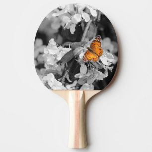 American Lady Butterfly Ping Pong Paddle