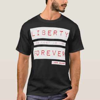 American Liberty Freedom John Adams Quote Pullover