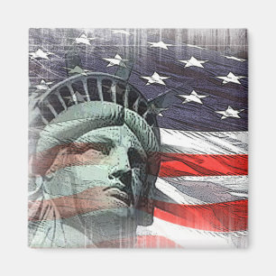 AMERICAN LIBERTY MAGNET
