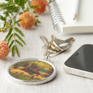 American Life Winter Vintage Key Ring