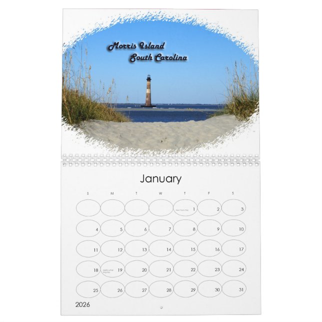 American Lighthouse Calendar 2011 (Jan 2026)