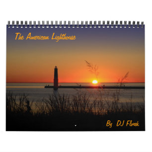 American Lighthouse Calendar by DJ Florek