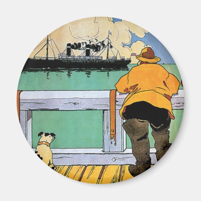 American Line Poster Magnet (Front)