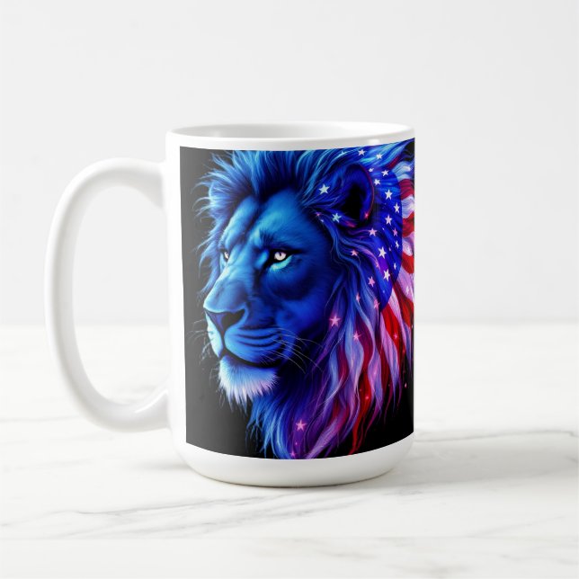 American Lion  Coffee Mug (Left)