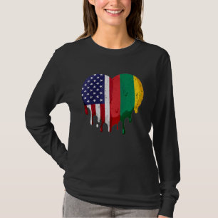 American Lithuanian Heritage Month Lithuania Flag T-Shirt