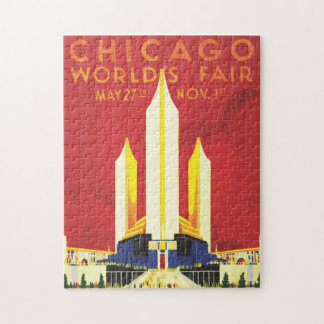 American logo travel poster jigsaw puzzle