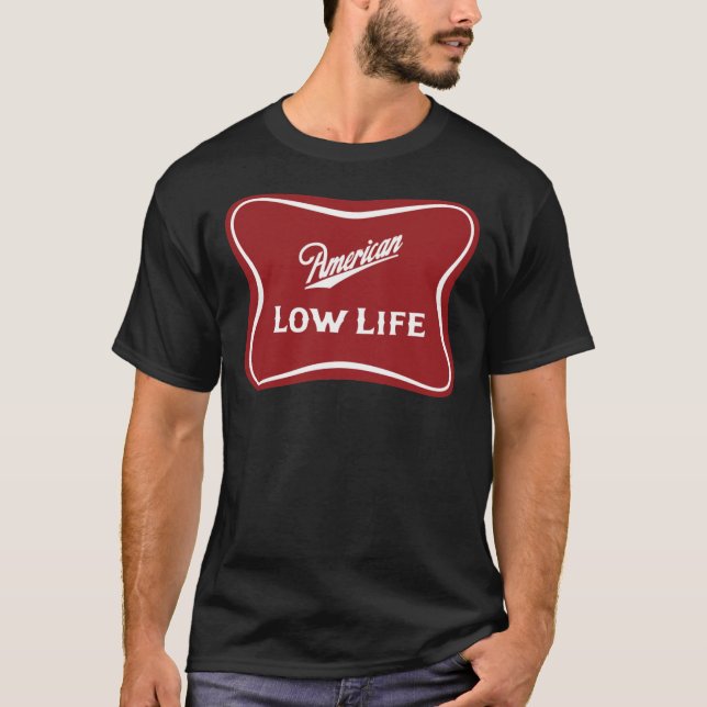 American Low Life Beer Logo Parody Essential T-Shi T-Shirt (Front)
