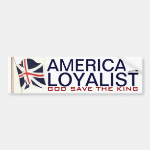 AMERICAN LOYALIST BUMPER STICKER