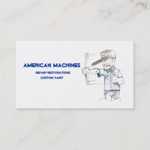 American Machines Business Cards