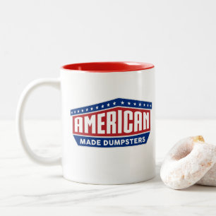 American Made Dumpsters Mug (Two Tone)