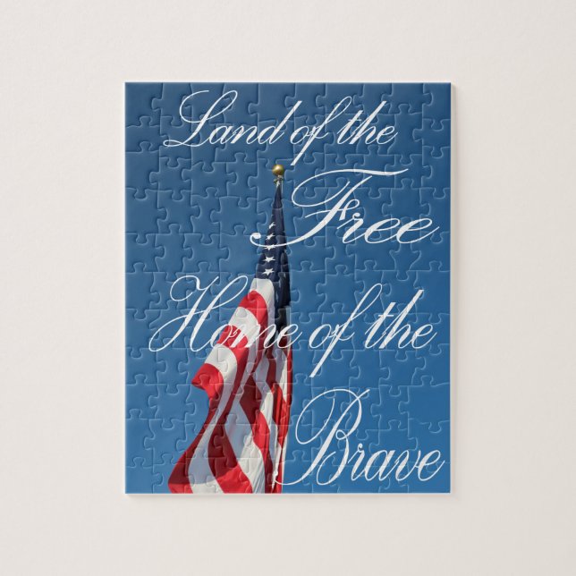 American Made Jigsaw Puzzle (Vertical)