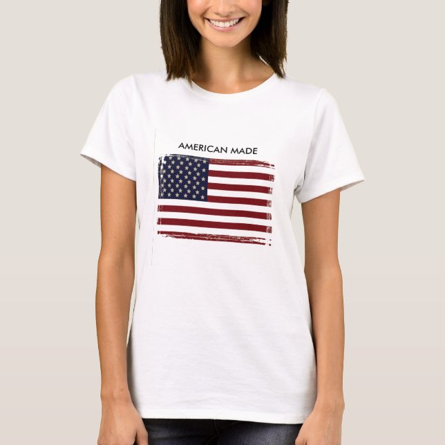 'American Made' Maternity Tank Top (Front)