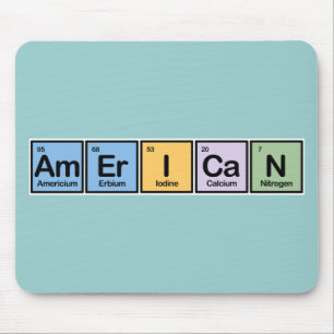 American made of Elements Mouse Mat