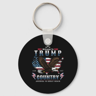 American Made Trump Merchandise Flag Trump 45 47 T Key Ring