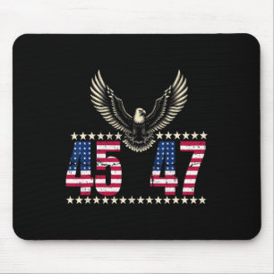American Made Trump Merchandise Trump 45 47 Trump Mouse Mat