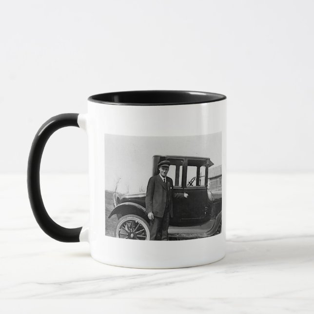 American Man Real Photo Coffee Mug (Left)