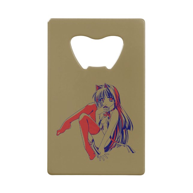 American Manga Neko Catgirl Kawaii Anime (Front)