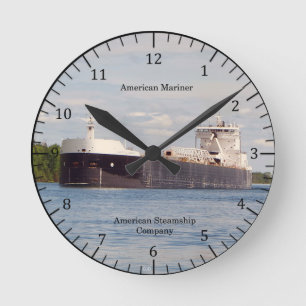 American Mariner clock