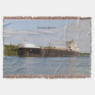 American Mariner throw blanket