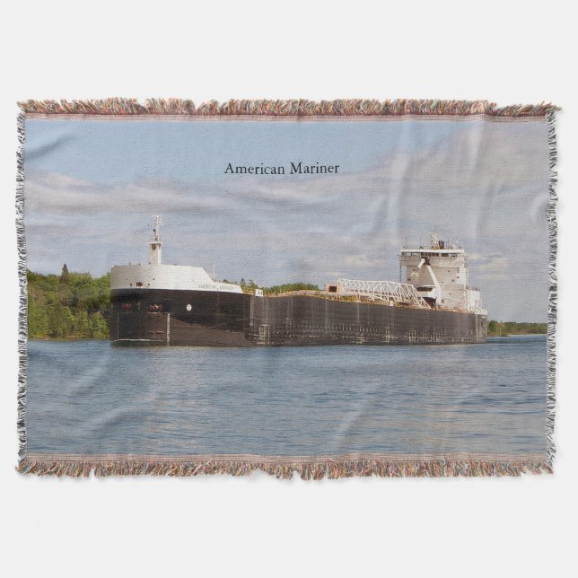 American Mariner throw blanket (Front)