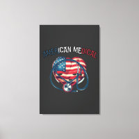 american medical, happy 4th july, cartoon