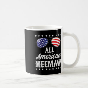 American Meemaw 4th Of July Independence Day Patri Coffee Mug