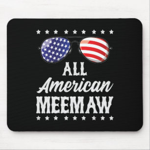 American Meemaw 4th Of July Independence Day Patri Mouse Mat