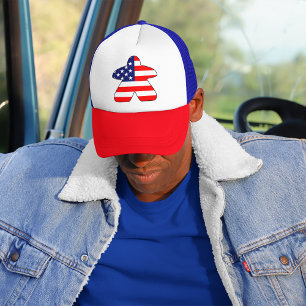 American Meeple Trucker Hat