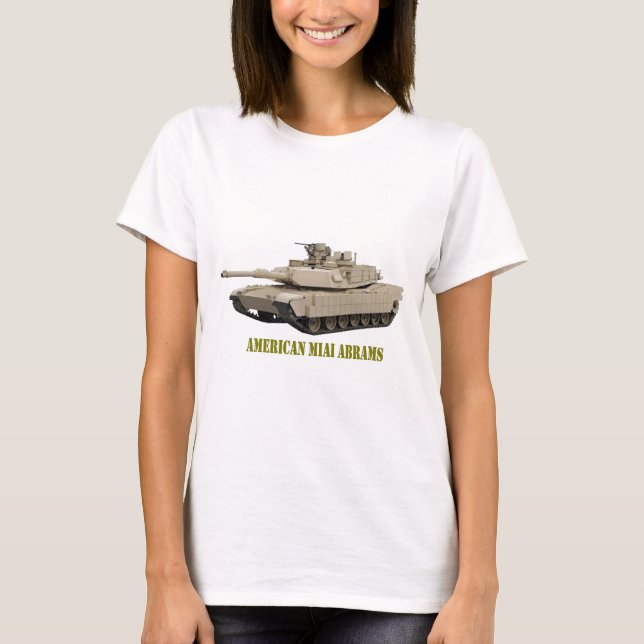 AMERICAN MIA1 ABRAMS T-Shirt (Front)
