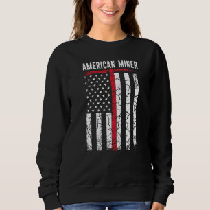 American Miner Coal Gold Sweatshirt