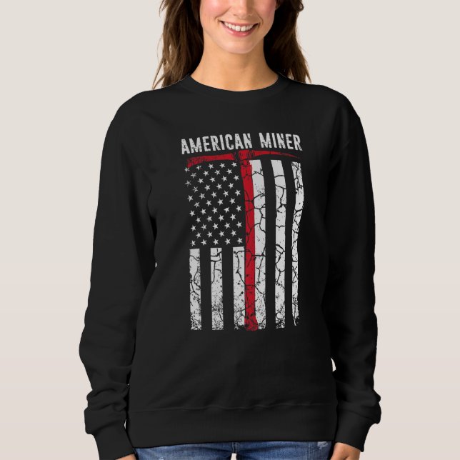 American Miner Coal Gold Sweatshirt (Front)