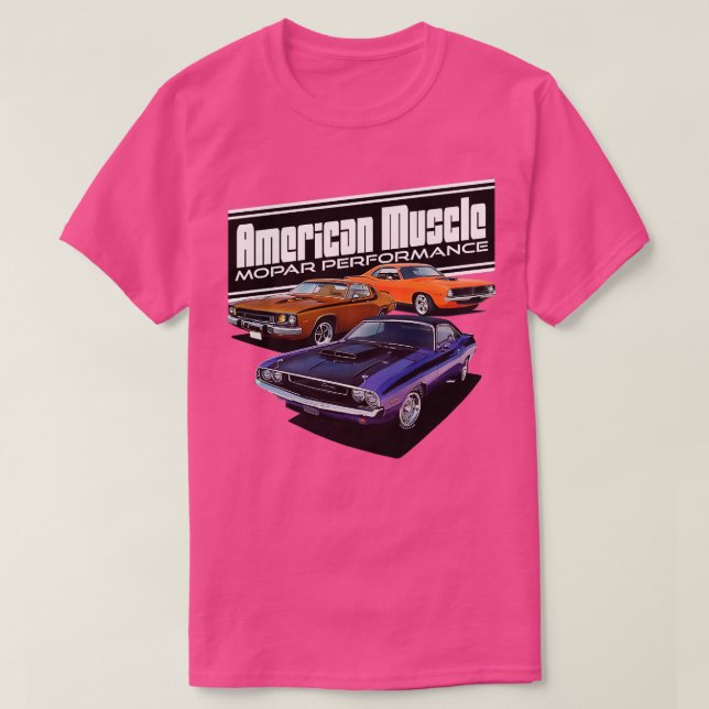 american mopar muscle T-Shirt (Design Front)