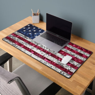 American Mosaic Flag Desk Mat