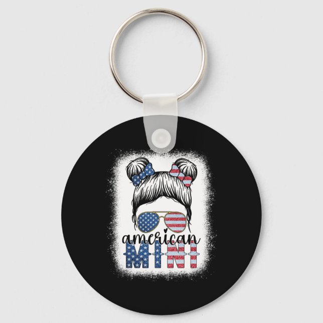 American Motor Cycles Victory Usa Skeleton Funny G Key Ring (Front)