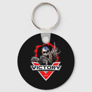 American Motor Cycles Victory Usa Skeleton Funny G Key Ring