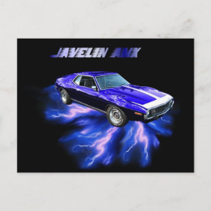 American Motors:  Javelin AMX Postcard