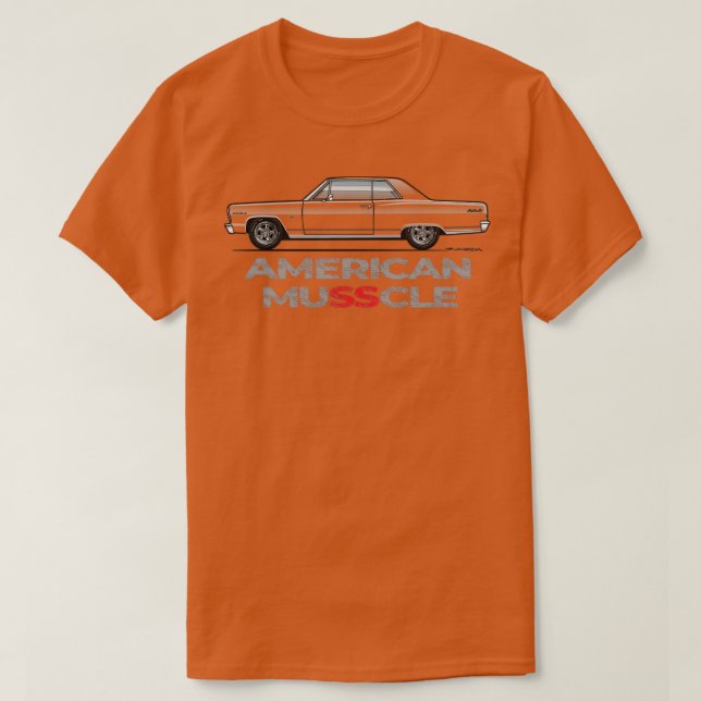 American Multicolor T-Shirt (Design Front)