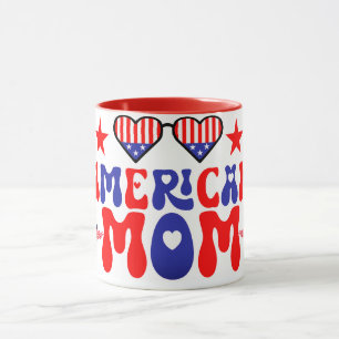 American Mum Happy 4 July Mug