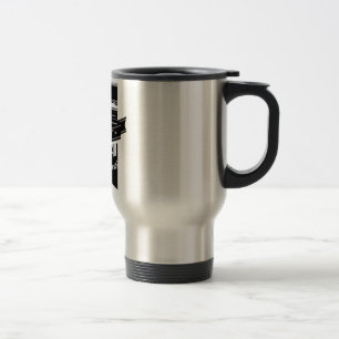 American Muscle Car Glory Days Travel Mug