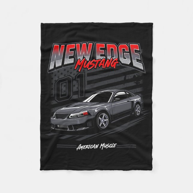 American Muscle Car New Edge Coupe 4.6  Fleece Blanket (Front)