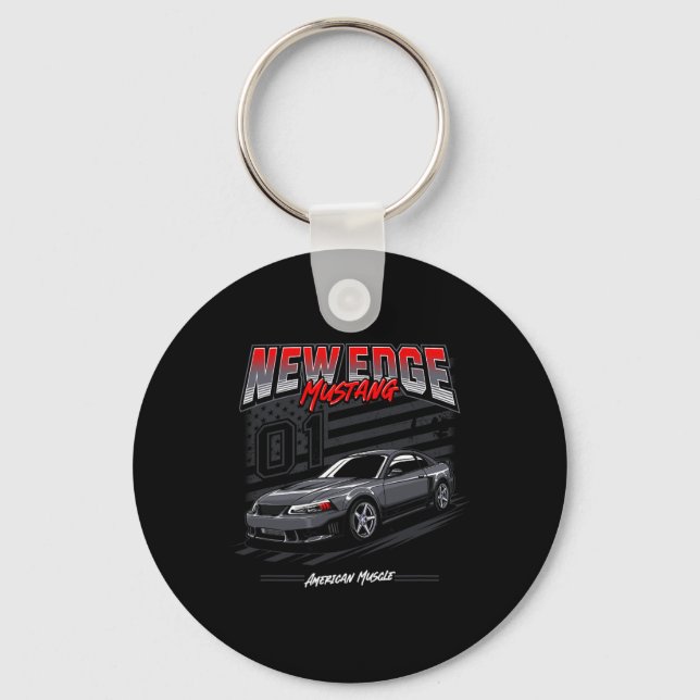 American Muscle Car New Edge Coupe 4.6  Key Ring (Front)