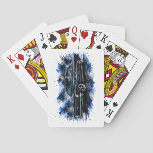 American Muscle Car Playing Cards