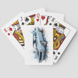 American Muscle Car Playing Cards
