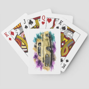 American Muscle Car Playing Cards